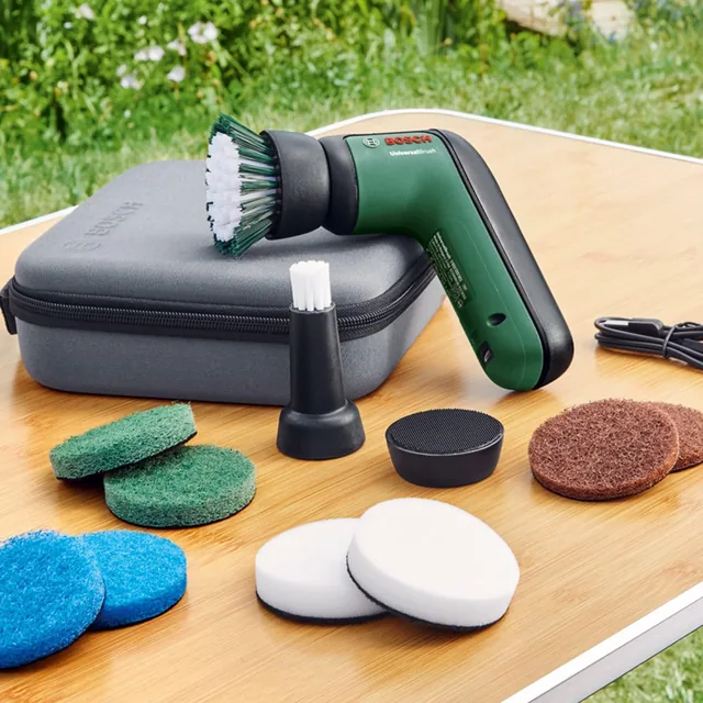 Vue principale de Bosch UniversalBrush, Brosse électrique avec 10 accessoires