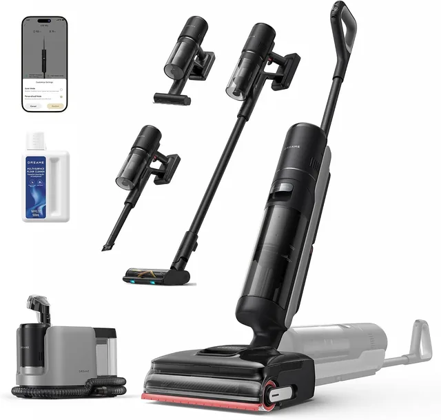 Vue principale de Dreame H15 Mix, Système de nettoyage 7-en-1