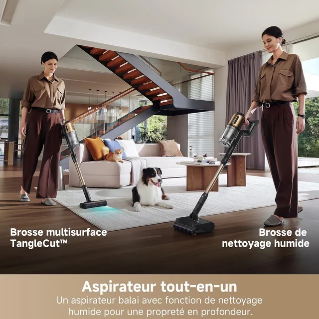 Vue principale de Dreame Z30 Pro Aqua-A, Aspirateur-laveur balai 2-en-1