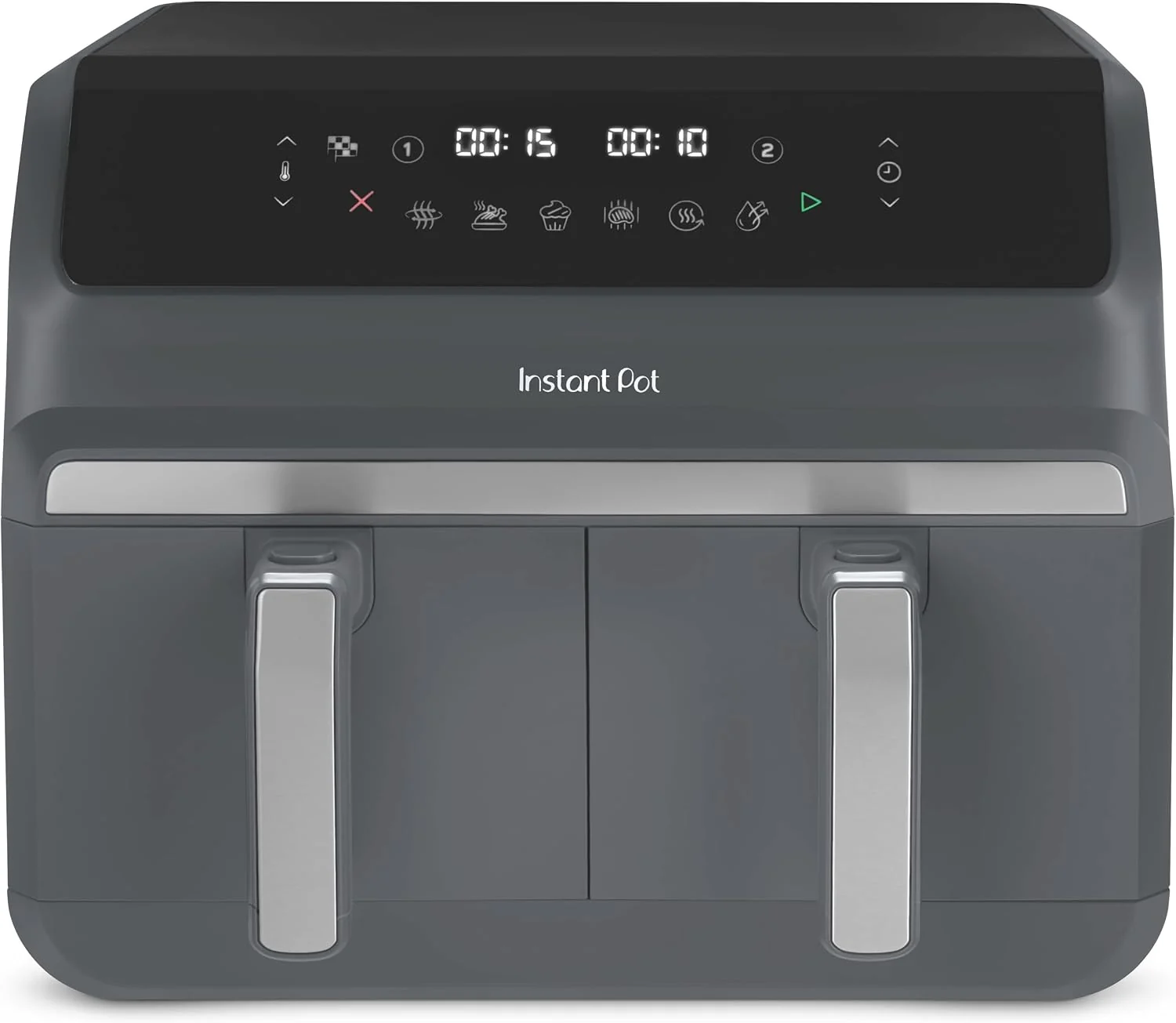 Instant Pot Vortex Dual Truffle, friteuse sans huile double panier 8 L : vue principale