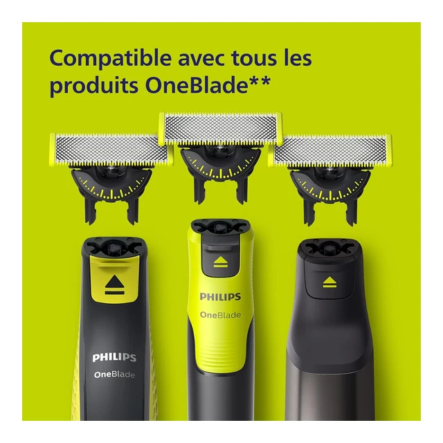 Vue principale de Philips OneBlade Original 360 QP450/50, pack de 5 lames